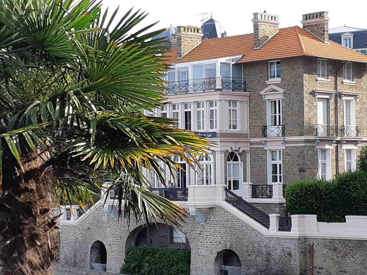 Hotel Villa Reine Hortense Dinard Dış mekan fotoğraf